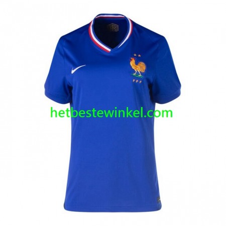 Frankrijk Voetbalshirts Dames Thuis EK 2024